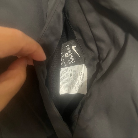 Nike Black Vest Reversible Faux Fur XL - Picture 13 of 13